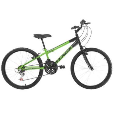 Imagem de Bicicleta Aro 24 Masc Infantil Wendy Freio V-Brake 18 Marcha, Verde, P