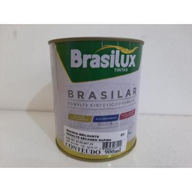 Imagem de Brasilar Esmalte Branco Brilhante 900ml - Brasilux