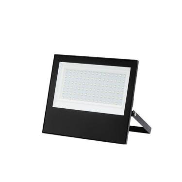 Imagem de Refletor Taschibra TR Led Preto 100 Slim 100W 6500K