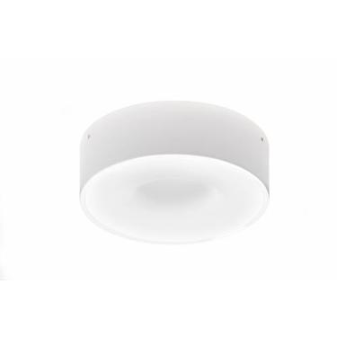 Imagem de Luminária plafon taschibra suchi led 40w 2700k branca/preta, BRANCO