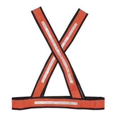 Imagem de Colete de Sinalização em X Reflexivo - N/A