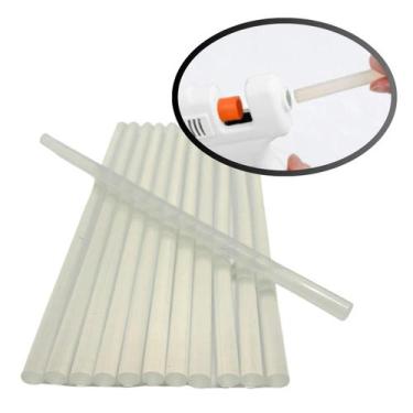 Imagem de Refil De Cola Quente 12 Bastões, 0,7cm X 18cm - Maje