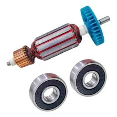 Imagem de Induzido + Rolam. P/ Serra Mármore Bosch Gdc 34 /1551.1 110v - Bolte