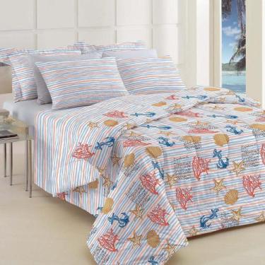 Imagem de Jogo de Cama King Teka Diamante Alfred 150 Fios 4 Peças - TEKA TECELAG