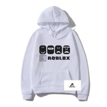 Imagem de Moletom Canguru Roblox Jogos Blusa de Frio com Capuz e Bolso - Macoli 