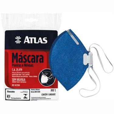 Imagem de Mascara Proteção Respiratória Sem Válvula Pff1 - Atlas