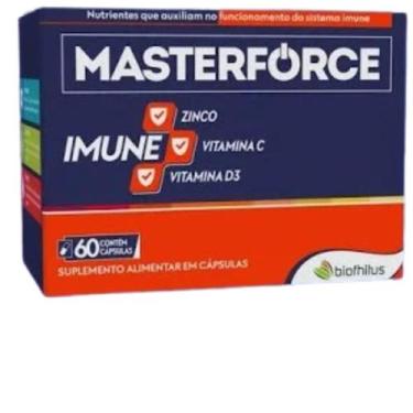 Imagem de Masterforce Imune Suplemento Alimentar 60 Capsulas - Biofhitus
