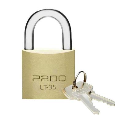 Imagem de Cadeado de 35 mm Mesmo Segredo com 2 Chaves PADO