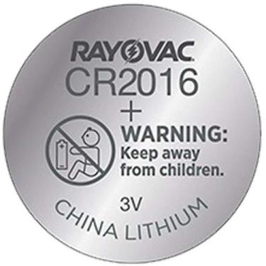 Imagem de Bateria Cr2016 3v Rayovac Alcalina - Eletronica Castro