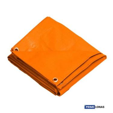 Imagem de Lona Impermeável 310 5x5 Laranja - Primelonas SK - Prime Lonas