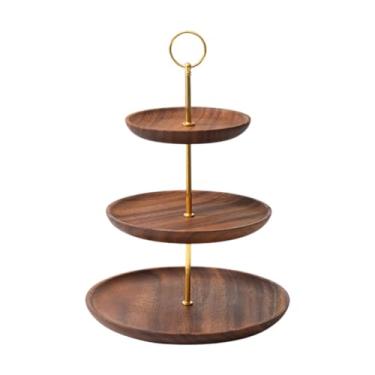 Imagem de Ｂｅｓｇａ Suporte para cupcakes Suporte para exibição de cupcakes, Torre para cupcakes, Expositor decorativo de sobremesas Fazenda para chá de bebê Chá de, 3 Níveis