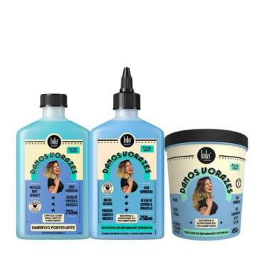 Imagem de Lola Danos Vorazes Sh 250ml + Masc 450ml+ Booster Reparação  250ml - L