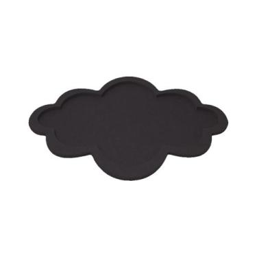 Imagem de Kit 3 Bandeja Festa Nuvem G 42x30x2 Mdf Madeira Pintado - Atacadão do 