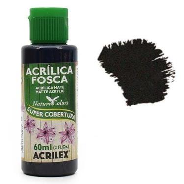 Imagem de Tinta Acrílica Nature Colors Acrilex 60ml - 2, 520 - PRETO