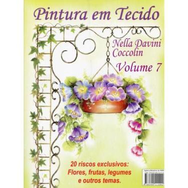 Imagem de Revista Pintura em Tecido Nella Davini Coccolin - Volume 7 - Ambientes