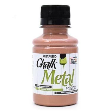 Imagem de Tinta Chalk Metal Fosco True Colors 100ml, 4960 ROSE GOLD
