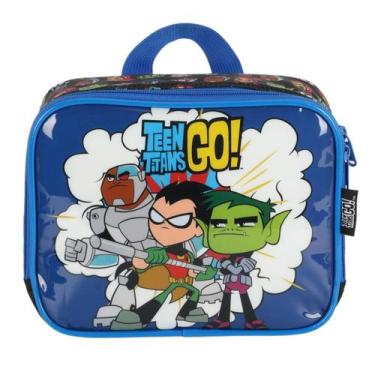 Imagem de Lancheira Teen Titans Go Térmica Escolar Infantil Merendeira - Luxcel