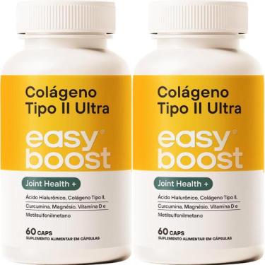 Imagem de Colágeno Tipo 2 Ultra Easyboost D3 Hialurônico 120cap Kit 2x - EASY BO