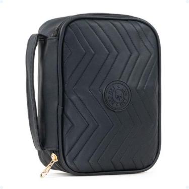 Imagem de Estojo Feminino Escolar Organizador Bolsinha Box Porta Lápis - Hxt, Pr