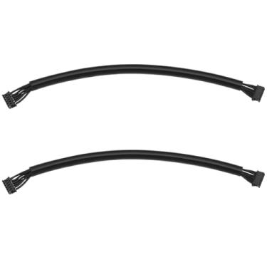 Imagem de SING F LTD 2 peças sensor de motor sem escova cabo preto 150 mm comprimento do cabo 1,25 terminal cabeça dupla 6p adequado para mini helicóptero RC LED faixa de luz RC drift modelo de carro