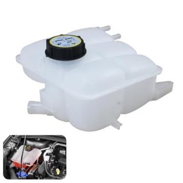 Imagem de CEYHTLY 30776151 Tanque de Reservatório de Refrigeração, Tanque Reservatório de Radiador com Tampa Compatível com Ford Focus 2007-2011, Focus Europa 2.5L | Volvo C30, C70, S40, V50 2.4L 2.5L Substitui