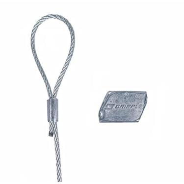 Imagem de Pelican Rope Gripple- Cabides de Laço Padrão Nº 1, Cabo de Cabide Padrão, Cabide com Prendedor para Suspensão Rápida, Carga de Trabalho Segura de 25 Libras, Vendido Em Pacotes de 10, Corda de 5 Pés