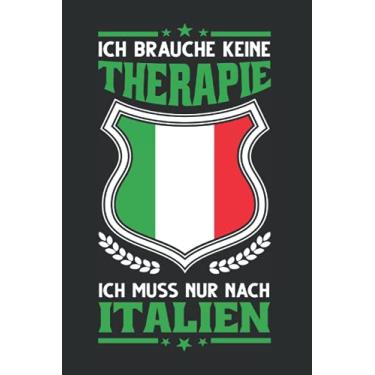 Imagem de Italien Notizbuch: Italien Therapie Bibione Reise Lignano / 6x9 Zoll / 120 gepunktete Seiten