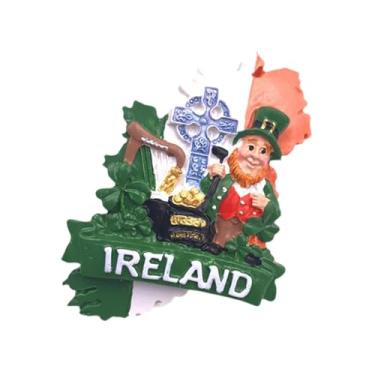 Imagem de simhoa Adesivo de geladeira 3D europeu, lembrança, acessórios criativos, adesivos de parede, adesivo de geladeira para cozinha doméstica