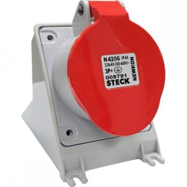 Imagem de Tomada Industrial Sobrepor Steck Newkon 3 Polos+Terra 380V. A 440V. 32