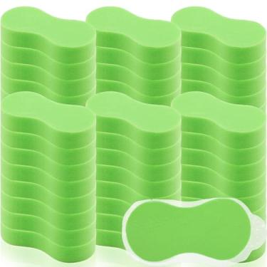 Imagem de Vesici Pacote com 48 esponjas grandes a granel para lavar carros suprimentos de limpeza de alta espuma almofada de esponja de lavagem para carro, barco, bicicleta com embalagem individual a vácuo