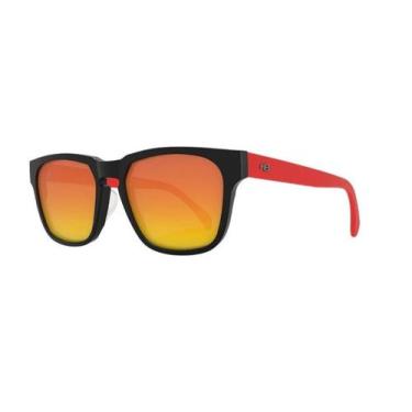 Imagem de Óculos de sol hb  lead matte black red chrome polarized