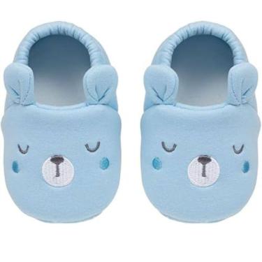Imagem de Pantufa Infantil Antiderrapante Quentinha Tamanho 16/17 Buba