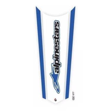 Imagem de Adesivo Faixa  Gravata  Tanque Resinado Cg Apinestars 077 - Resitank