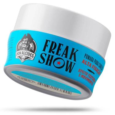 Imagem de Pomada Fiber Cream Alta Fixação Textura e Movimento Freak Show 40g Don Alcides