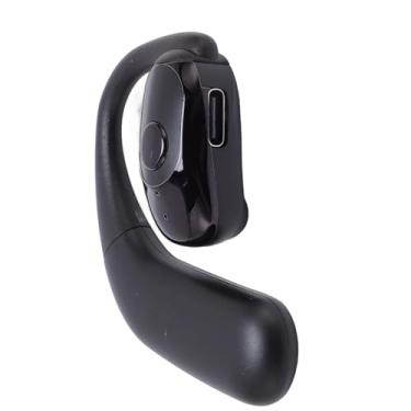Imagem de Fones de Ouvido Sem Fio Fone de Ouvido, Fone de Ouvido Com Gancho de Ouvido Cancelando Fone de Ouvido para Carros de Caminhoneiro Dirigindo Escritório Comercial (Preto)