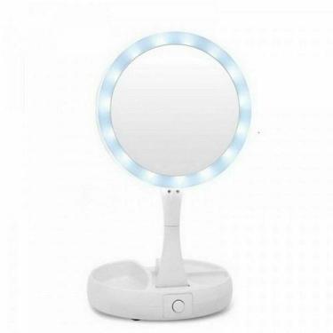 Imagem de Espelho Dobrável De Bolsa Led Ajustável Perfeito Para Você - Iluminado