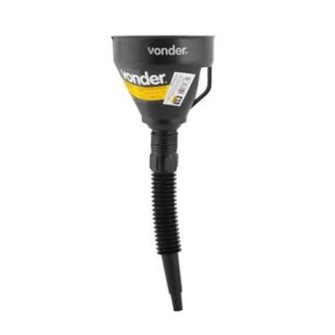 Imagem de Funil Plástico Flexível Multiuso Oleo Carro Moto Gasolina - Vonder