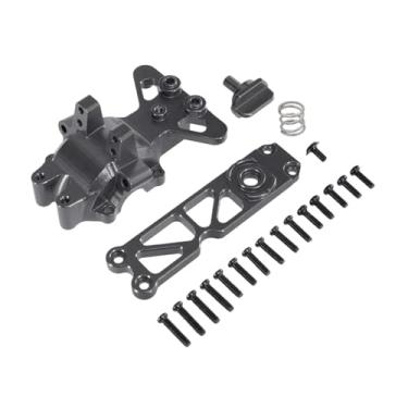 Imagem de Almencla Front Upper Gearbox Cover Parts Multifunction 1/16 RC Car Stable Easy Installation Direct Replace for 16210 16208 M163 H6V3, Cinza