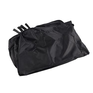 Imagem de Capa de assento de balanço, almofadas de balanço ao ar livre, almofadas de balanço de varanda para fornecer melhorias estéticas para balanços de três lugares ao ar livre (Nero)