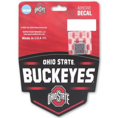 Imagem de Adesivo de vinil adesivo da Ohio State University - Adesivo divertido OSU para carro, janela, garrafa de água ou laptop