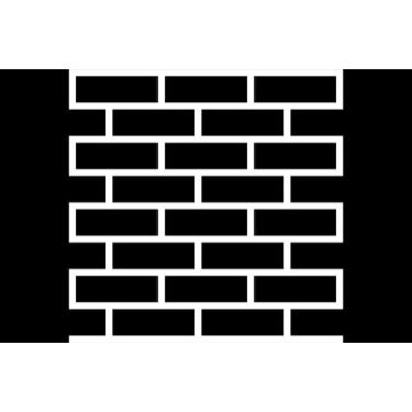 Imagem de Stencil Gabarito Modelo Tijolinho Pintura Revestimento 3d - LuJP Decor