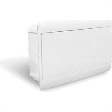 Imagem de Centrinho Steck Ouro Embutir 16 Din Porta Branco Scm16Obr