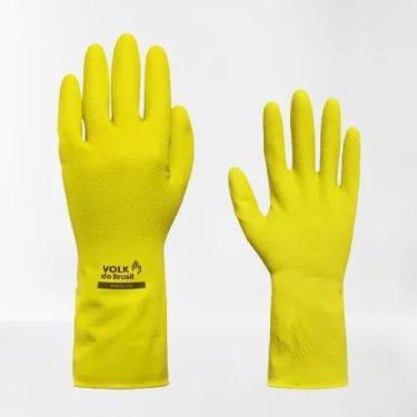 Imagem de Luva latex verniz silver tam 8 ca 16312 volk