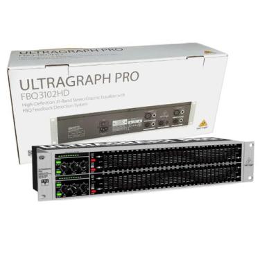 Imagem de Equalizador Gráfico Estéreo Behringer Fbq3102 HD de 31 Bandas