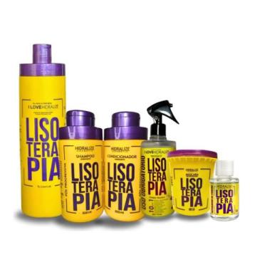 Imagem de Kit Linha Completa Hidralize Progressiva Profissional Lisoterapia Sh C