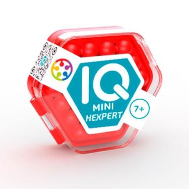 Imagem de Jogo - quebra cabeça - iq mini hexpert - smartgames, Vermelho