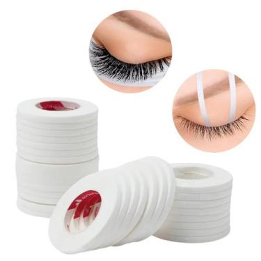 Imagem de 50 Un Fita Fina Japonesa Respirável Para Extensão Alongamento De Cílio