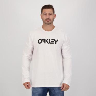 Imagem de Camiseta Oakley Mark II Manga Longa Branca, M