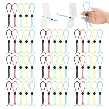 Imagem de Clipes de meia fecham suas meias, suporte de meia de lavanderia e clipes de gravata, organizador de meias para máquina de lavar e secar roupa (50 peças)