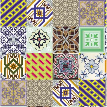 Imagem de Papel De Parede Adesivo Lavável Sala Quarto Cozinha 1,5 METROS